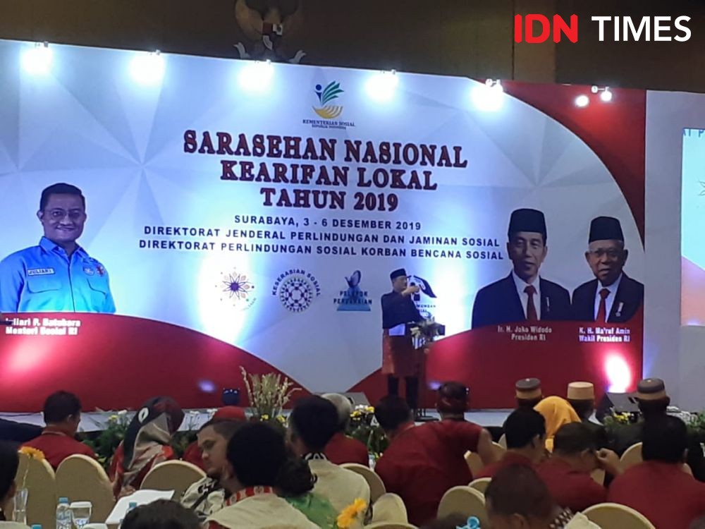 Angka Kemiskinan Jatim Masih Tinggi, Mensos Optimalkan BPNT dan PKH