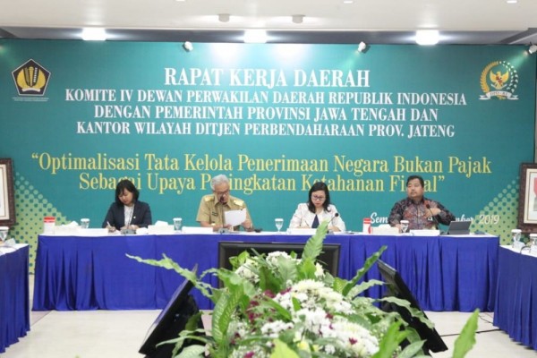 Wakil Ketua Komisi IV DPD RI: Capaian PNBP Jateng Sangat Luar Biasa