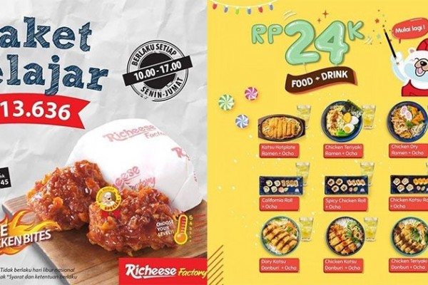 Berlaku Desember, 12 Promo Makan Murah Ini Jangan Dilewatkan Guys!