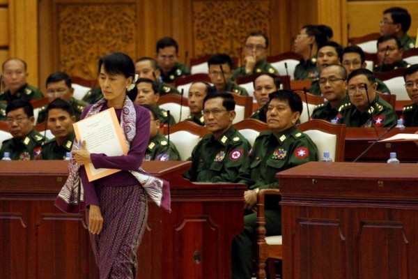 Junta Myanmar Bubarkan Partai Aung San Suu Kyi