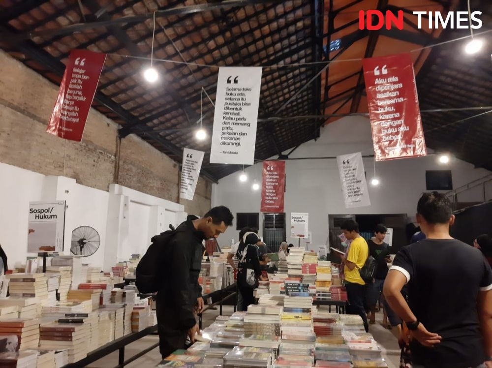 Pameran 1 Juta Buku Indie di Kota Lama, Saatnya Berburu Diskon Guys