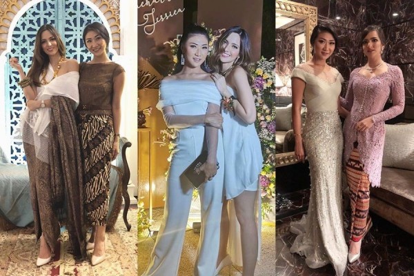10 Adu Style Party Nia Ramadhani Vs Theresa Wienathan, Serba Glamor!