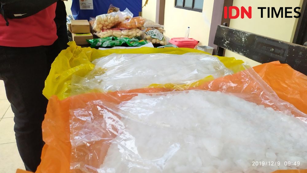 Polisi Blender 6,3 kilogram Sabu Jelang Akhir Tahun di Makassar