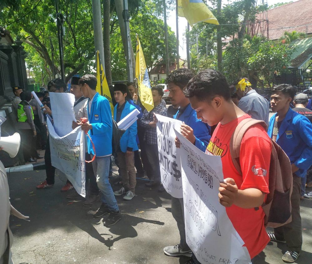 Hari Anti Korupsi, Massa di Malang Ingatkan Bahaya Rasuah Berjemaah 