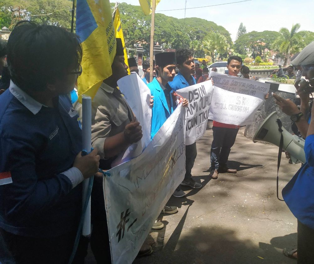 Hari Anti Korupsi, Massa di Malang Ingatkan Bahaya Rasuah Berjemaah 