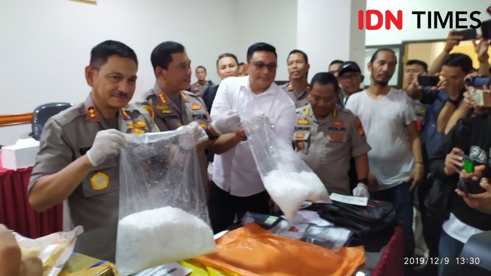 Sepanjang Tahun 2019, Polrestabes Makassar Sita 14,6 Kilogram Sabu