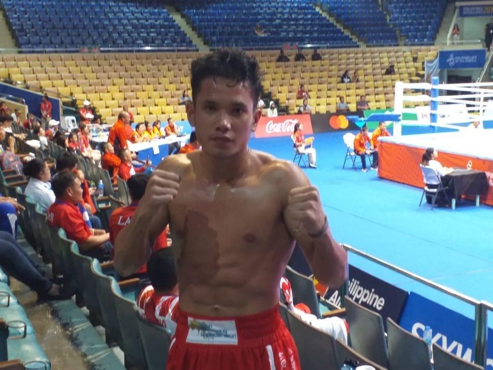 Kickboxer Sumut Bonatua Janji Habis-habisan di Final SEA Games