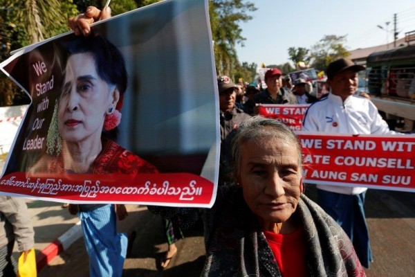 Viral Wanita Myanmar Senam Pakai Lagu Bang Jago, di Belakangnya Kudeta