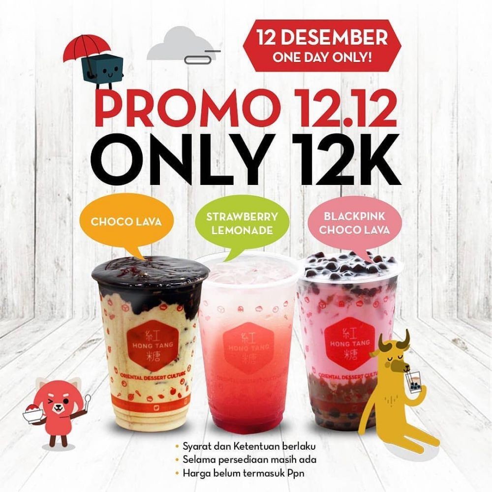 13 Promo Makan Murah Harbolnas 12.12, Harga Serba Rp12 ribu 