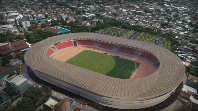 Terinspirasi Kapal Pinisi, Begini Desain Renovasi Stadion Mattoanging
