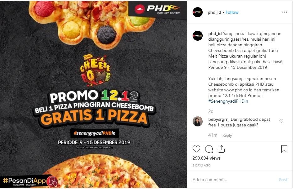 13 Promo Makan Murah Harbolnas 12.12, Harga Serba Rp12 ribu 