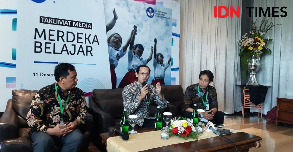 Penghapusan UN Dikritik Jusuf Kalla, Ini Pembelaan Nadiem Makarim