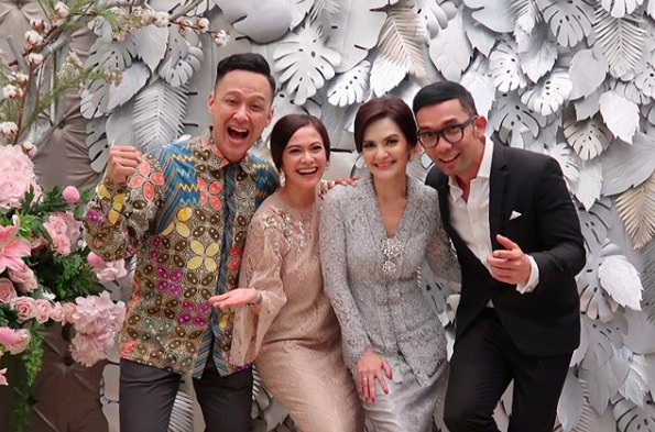 Digelar Tertutup, 10 Potret Artis di Nikahan Cut Tari & Richard Kevin