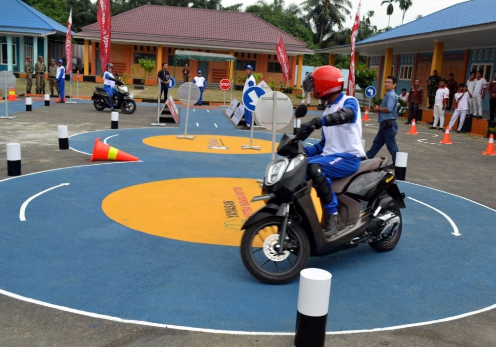 Duta Safety Riding SMK PABA Binjai Berbagi Ilmu dengan Pelajar