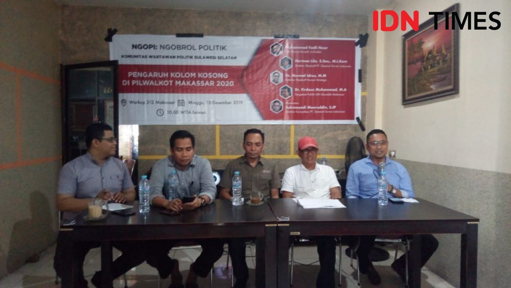 Bukan Makassar, 5 Pilkada di Sulsel Berpotensi Hadirkan Kolom Kosong