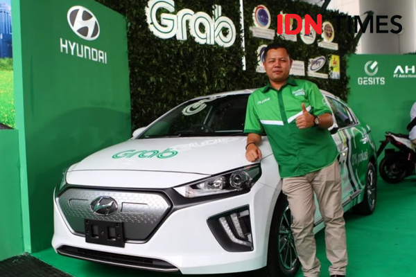 Hyundai Ioniq, Mobil Listrik Armada Grab: Gak Ada Tuas Trasmisinya!