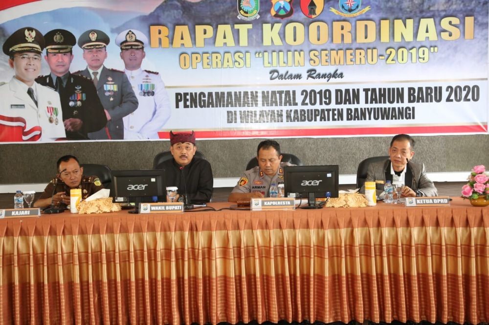 Jaga Objek Vital, Polresta Banyuwangi Siapkan 441 Personel