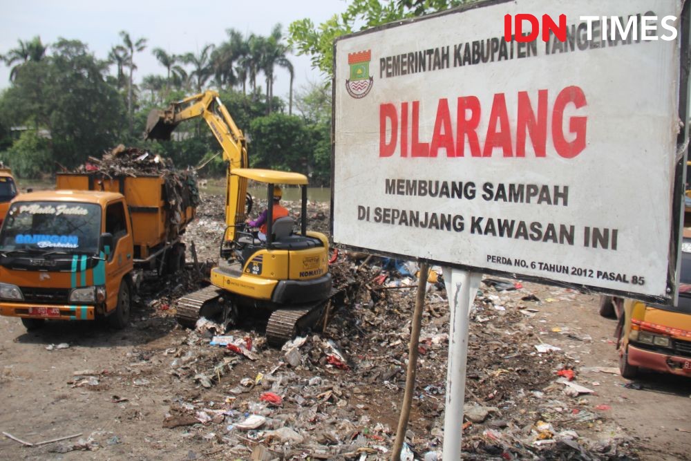 Pemkab Tangerang Tuding 4 Kota Jadi Penyebab Bau Busuk Sungai Cisadane