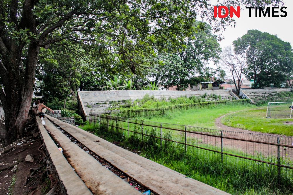 Pemkot Gak Punya Dana, Stadion Sangkuriang Cimahi Tak Terurus