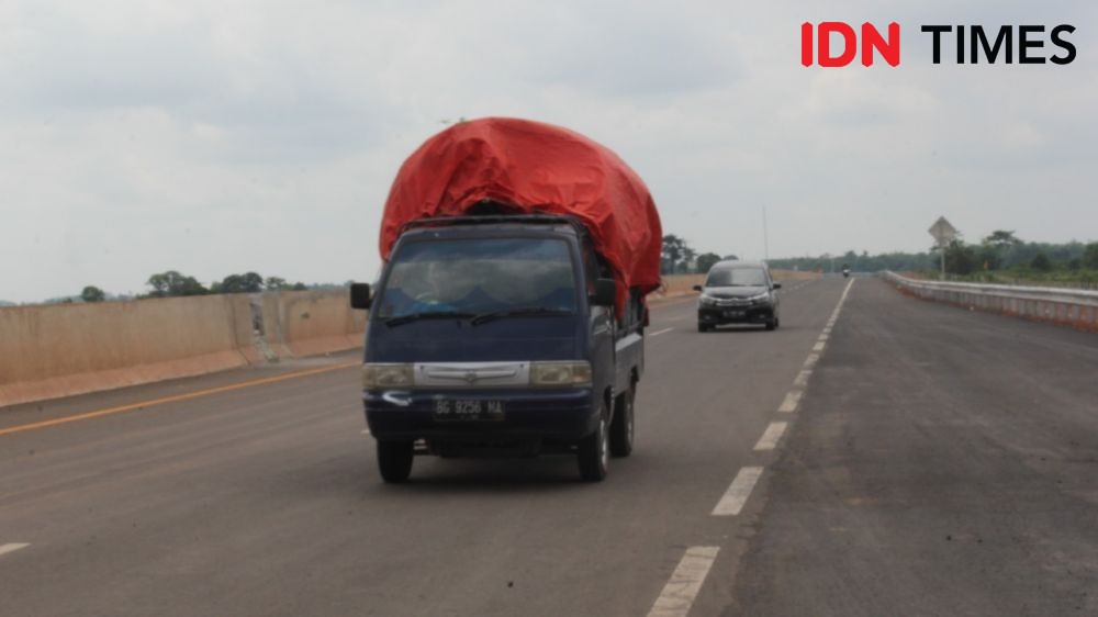 Kecepatan Pengguna Tol Kayuagung-Lampung Dibatasi 100 Km per jam