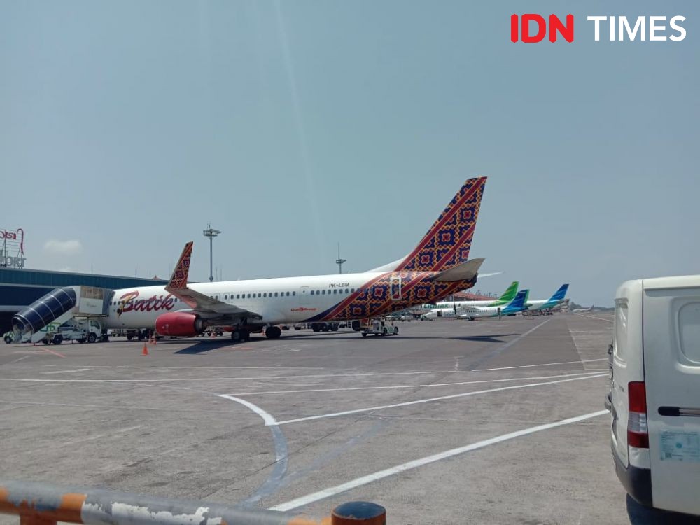Extra Flight di Bandara Ngurah Rai Anjlok Drastis Jelang Nataru