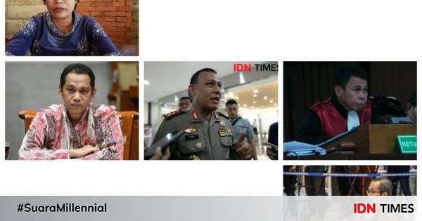 Profil Lima Pimpinan KPK 2019-2023 Yang Dilantik Jokowi Hari Ini