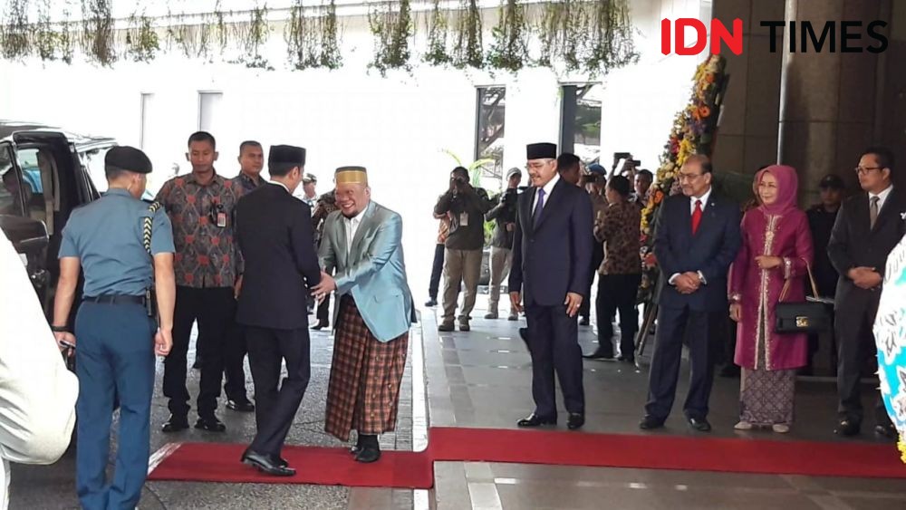 La Nyalla Mantu, Jokowi Jadi Saksi 