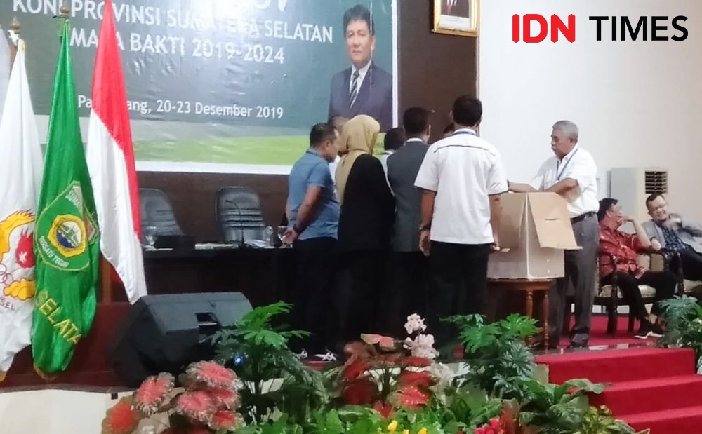 Menang Voting, Hendri Terpilih Ketua Umum KONI Sumsel 2019-2024  