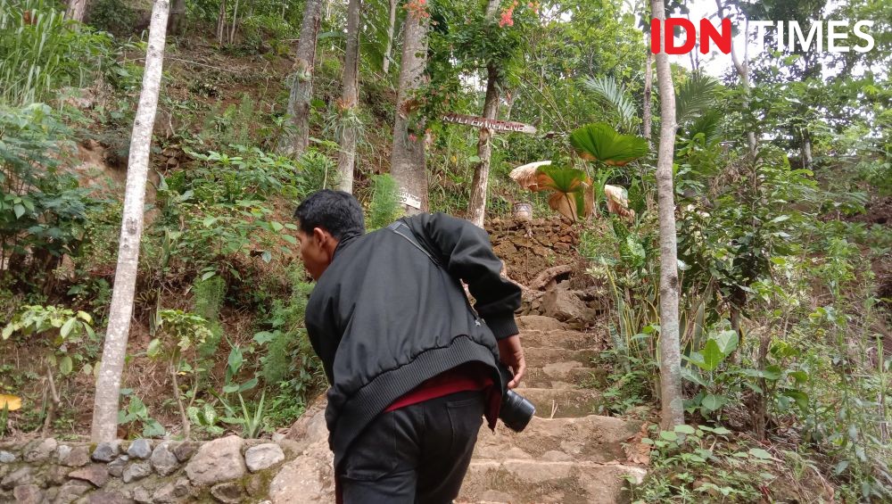 10 Potret Wisata Air Terjun Kali Banteng di Lereng Gunung Muria Kudus