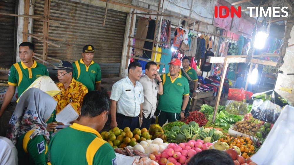 Jelang Nataru, Stok Makanan dan Harga Stabil di Pasar Langkat