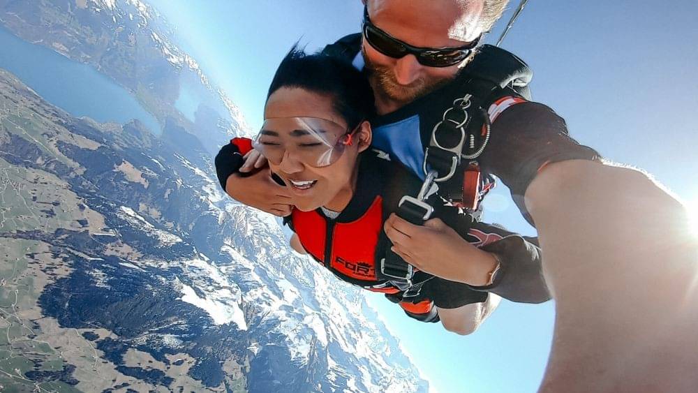 Fucking While Sky Diving