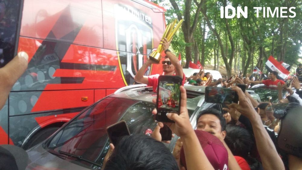 5 Fakta Pesta Kemenangan Bali United di Stadion Kapten Dipta