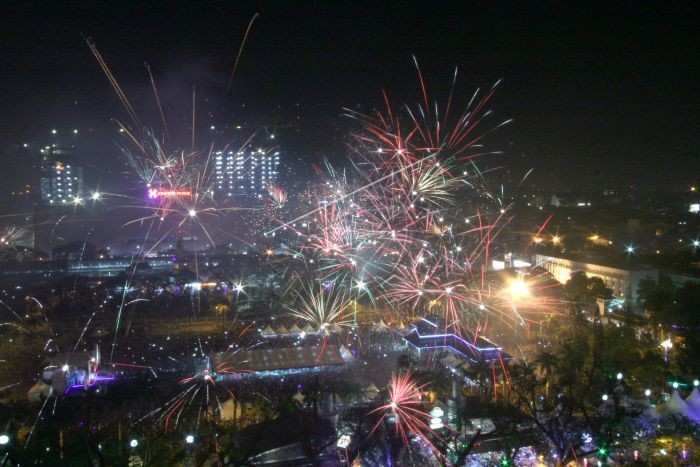 10 Tempat Merayakan Tahun Baru di Indonesia, Pusat Pesta Kembang Api