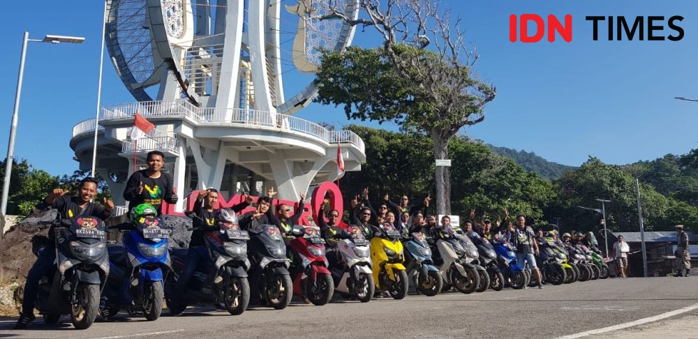 Touring Max Binjai Club Tempuh 1.000 Kilometer Jelajahi Alam Sabang