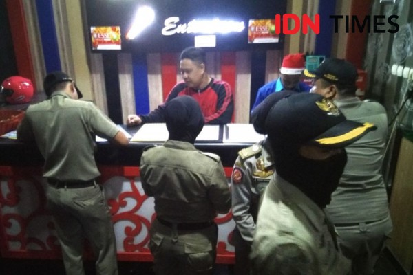 Gelar Razia, Satpol PP Madiun Temukan Dua Tempat Hiburan Tak Berizin
