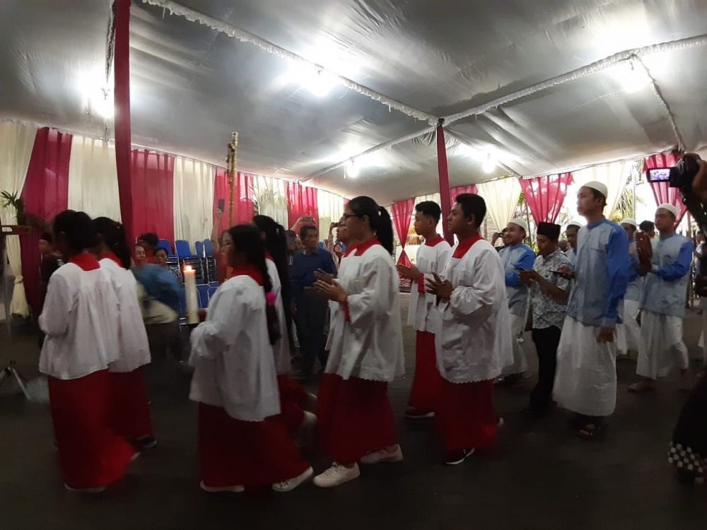 Syiir Tanpo Waton dan Tari Sufi Meriahkan Natal di Kota Malang