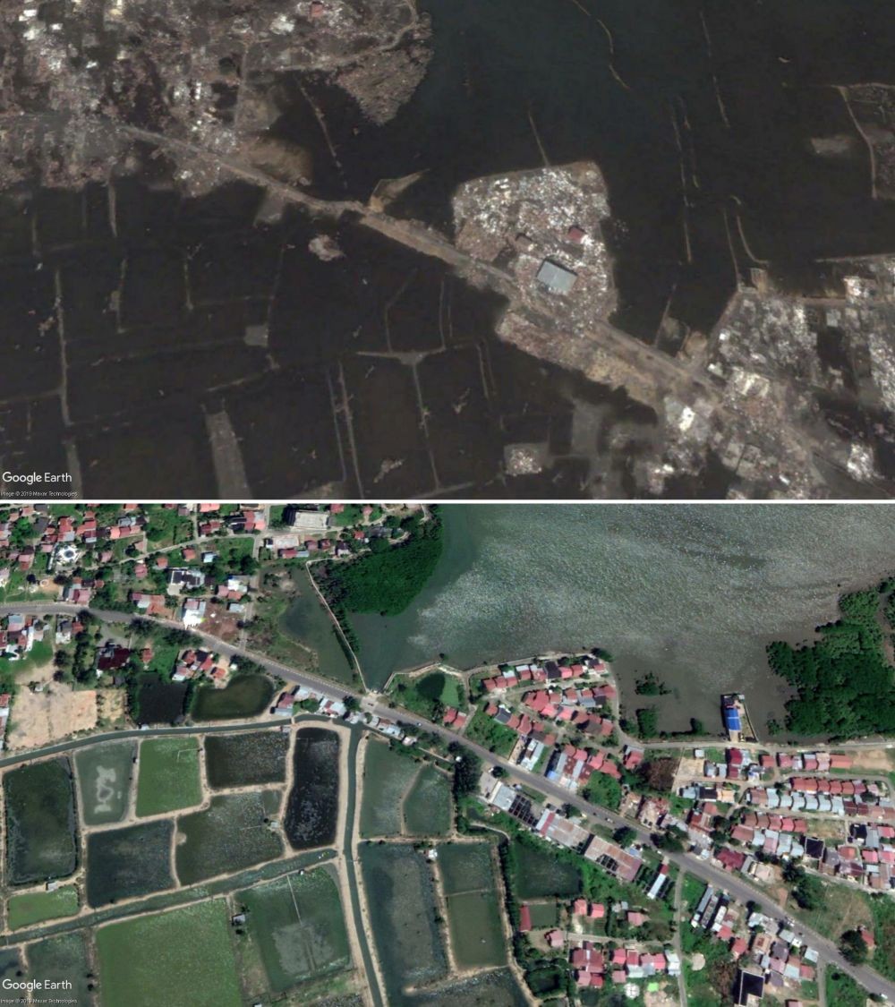 17 Tahun Tsunami Aceh, 10 Potret Dulu vs Sekarang Kota Banda Aceh