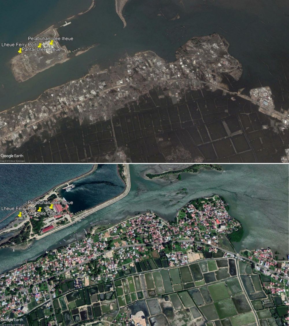 17 Tahun Tsunami Aceh, 10 Potret Dulu vs Sekarang Kota Banda Aceh