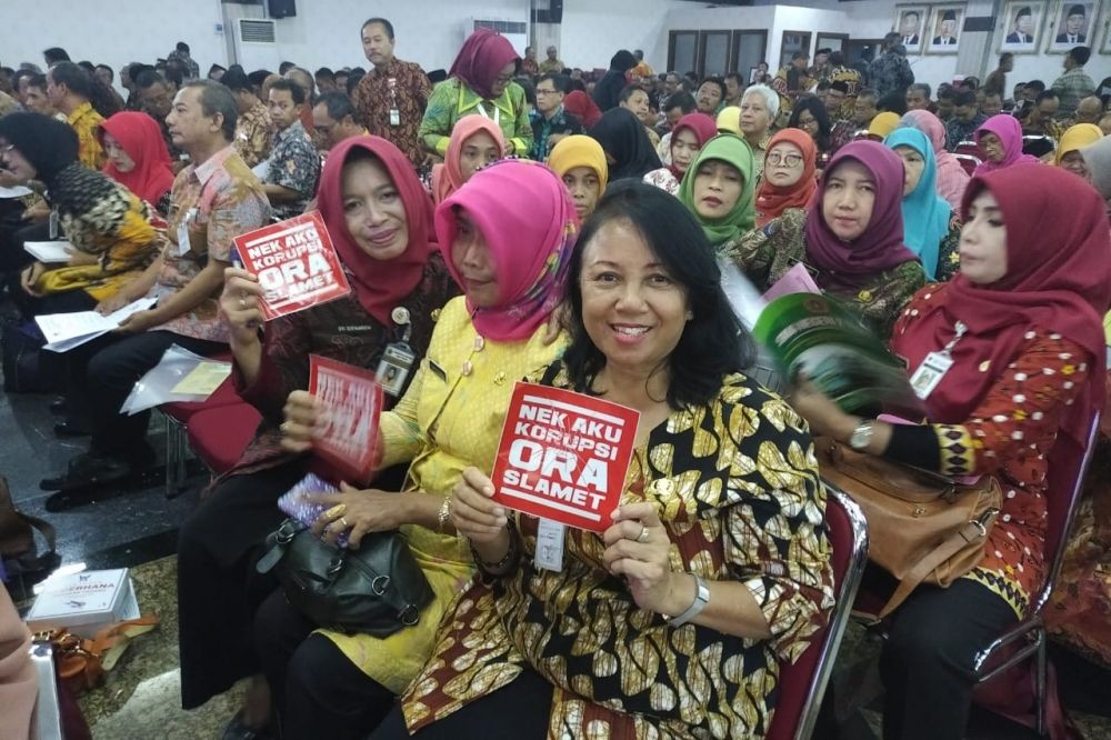 Cerita Stiker Ganjar Membuat Takut 500 Kepala Sekolah di Jawa Tengah