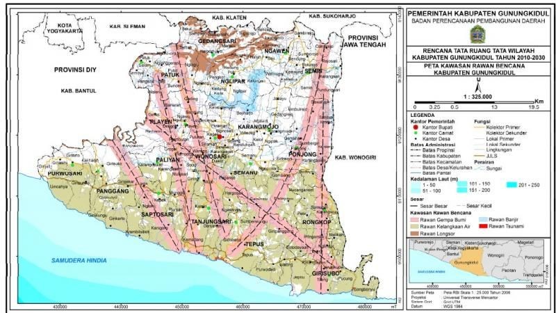 Kabupaten Terluas di DIY, Profil Gunungkidul Jelang Pilkada