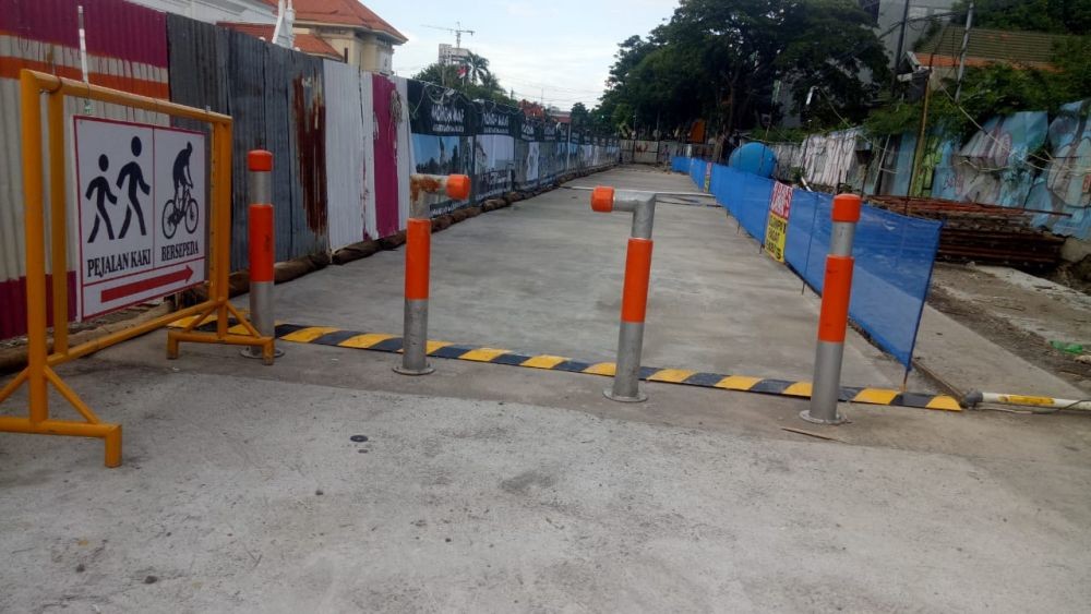 Tahun Baru Segera Tiba, Jalan Yos Sudarso Tak Kunjung Dibuka