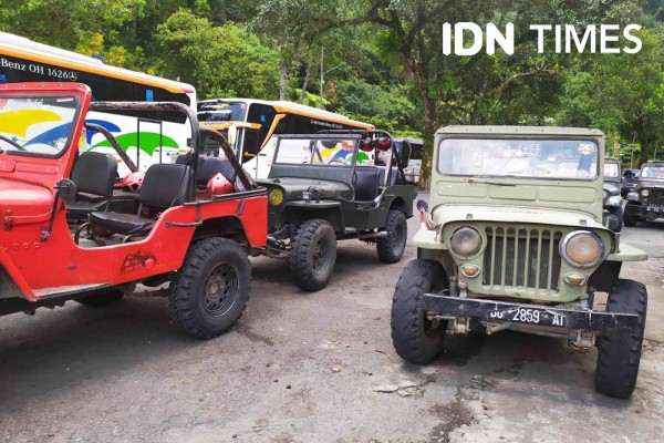 PPKM Terus Berlanjut, Sopir Jip Wisata Merapi Mulai Jual Kendaraan