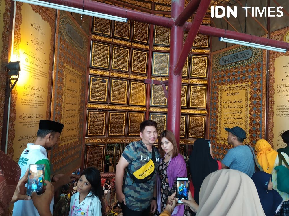 Bayt Alquran Al Akbar Palembang, Jadi Wisata Pilihan Umat Muslim  