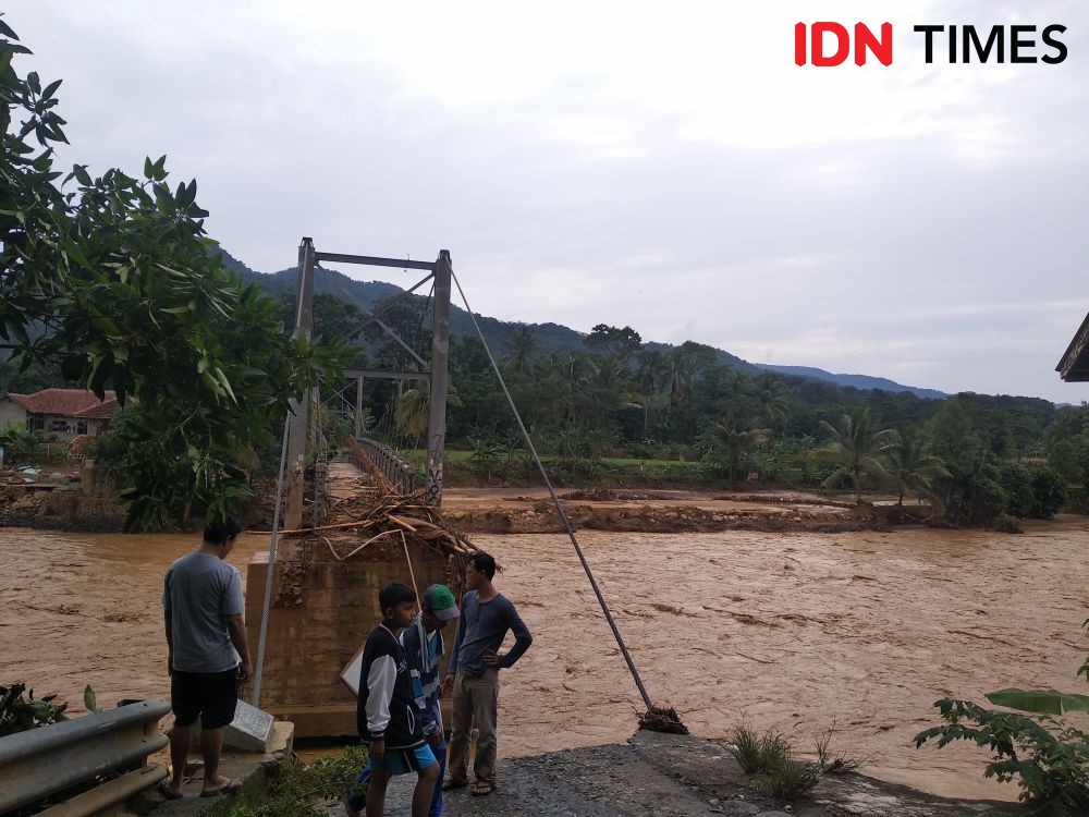 Banjir Bandang Lebak, 2.115 Rumah Rusak 80 di Antaranya Hanyut