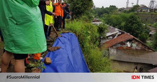 Tanah Longsor Timbun Rumah Di Bogor, Satu Orang Tewas | IDN Times