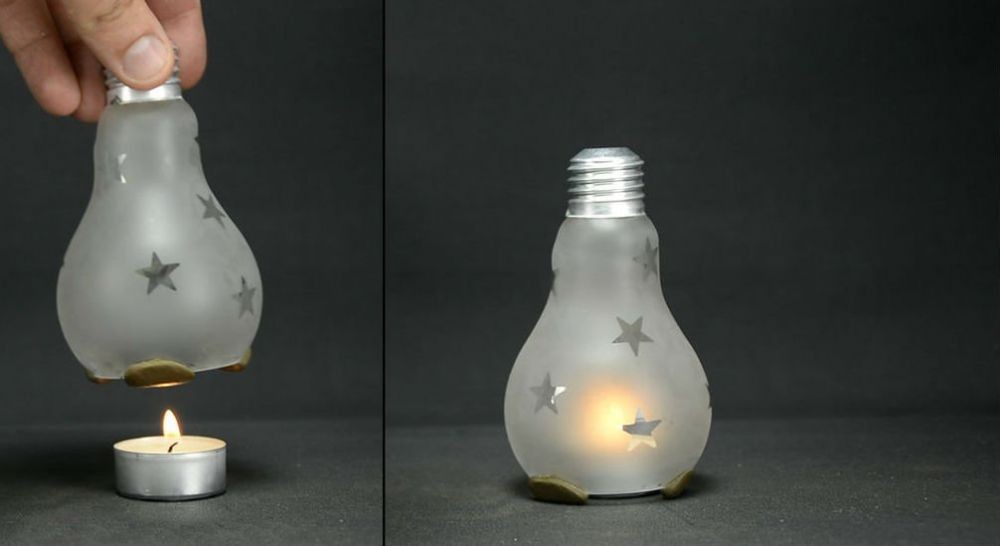 Instagramable! Ini Ide Kreatif Bikin Dekorasi dari Bohlam Lampu Bekas