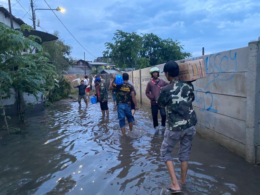 Banser Terjunkan Personel Bantu Penanganan Bencana Banjir di Jakarta