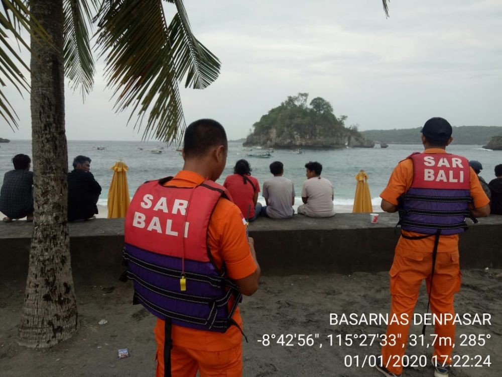 Mancing dari Tebing 7 Meter, Sulendra Dihantam Ombak Nusa Penida