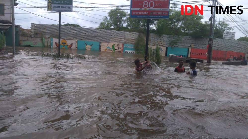 Banjir Merendam 460 Rumah Warga di Sidrap Sulawesi Selatan