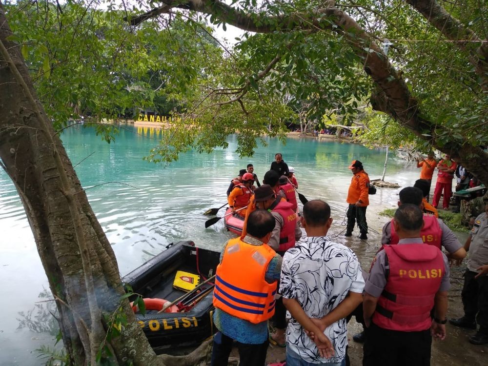 Debit Air Dikurangi, Jasad Pemuda di Danau Linting Muncul